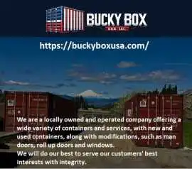 Used Corten steel units protect equipment , Portland