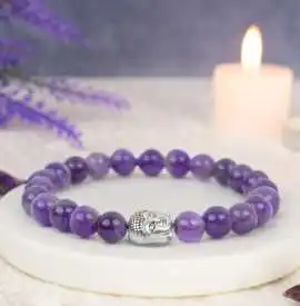 Buy AstroGuruji's Amethyst Bracelet for Positivity, ₹ 999