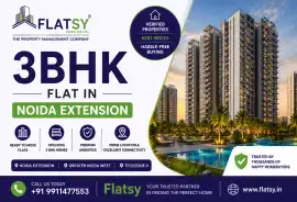 Premium 3BHK Flat in Noida Extension | Best Prices, Noida