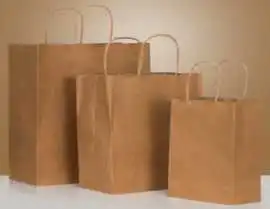 Premium Paper Grocery Bags With Handles in Canada, $ 0