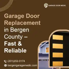 Garage Door Replacement in Bergen County – Fast & , New York