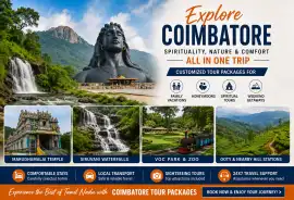 Best Coimbatore Holiday Packages with Sightseeing , Coimbatore
