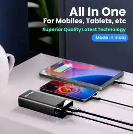 10000 mAh Mobile Power Bank 45W Best Price Online, Rp 5,999