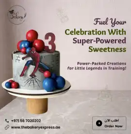 Personalized Superhero Birthday Cake for Every Her, Dubai