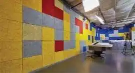 Designer Tranquil's Wood Wool Acoustic Panels , Bengaluru
