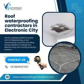 Roof waterproofing contractors in Electronic City, Bengaluru