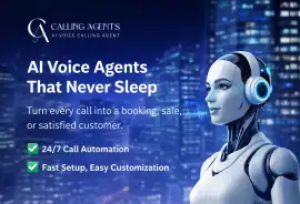 Calling Agents – AI Sales Agent with Call & Email, Surat