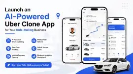 Launch an AI-Powered Uber Clone App for Your Ride-, Rajkot