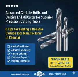 Special Industrial Offer on High-Quality End Mill , Chennai