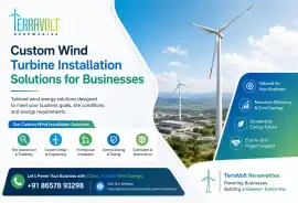 Custom Wind Turbine Installation Solutions for Bus, Mumbai