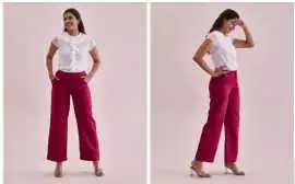 Women Cargo Pants: Utility Style - Go Colors, ¥ 1,799