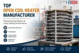 Top Open Coil Heater Manufacturer Delivering Fast , Brampton
