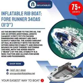 Portable Folding Inflatable Boat for Fishing & Wat