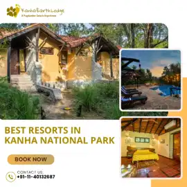 Eco Luxe Resort In khana National Park , Balaghat