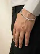 Silver Bracelet for Men with Timeless Style, ₹ 0