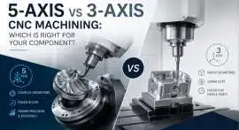 Reliable 3 Axis & 5 Axis CNC Machining Manufacture, Gandhinagar