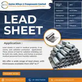 Industrial Lead Sheet Supplier in Delhi, Ghaziabad