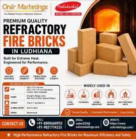 Refractory Fire Bricks Dealer And Supplier, Ludhiana