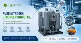 PSA Nitrogen Generator | 95% to 99.99% Purity Gas, Noida