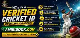 Why is a verified cricket ID important for users?, ₹ 300