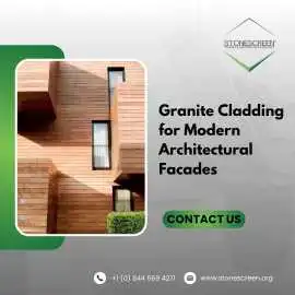 Granite Cladding for Modern Architectural Facades, Hertford