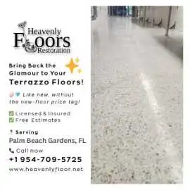 Terrazzo Floor Restoration in Palm Beach Gardens, , Palm Beach Gardens