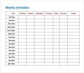 School Time Table Management System, Benin City