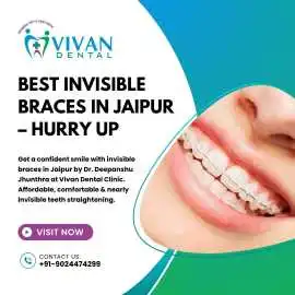 Best Invisible Braces in Jaipur – Hurry Up, Jaipur
