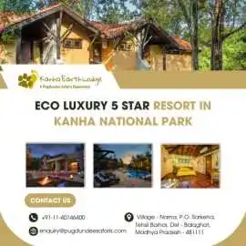 5 Star Resort in Kanha Kational Park, Balaghat