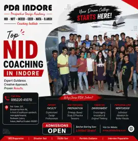 TOP NID COACHING IN INDORE – PDA INDORE, Indore