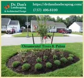 Low cost landscape design installation services, Virgilina