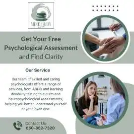 Get Your Free Psychological Assessment , Mountain View