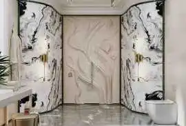 Flower Design Wall Cladding by Stone Art By SKL, Jaipur