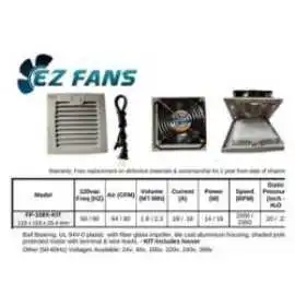 Fan Filters for Electrical Panels to Improve Cooli, Yorkville