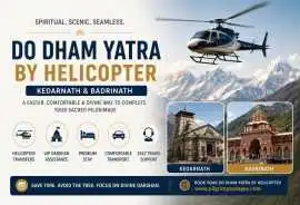 Book Do Dham Yatra by Helicopter