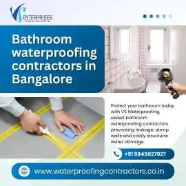 Bathroom waterproofing contractors in Bangalore, Bengaluru