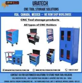50 Taper CNC Tool Cart – Bench Model | Compact Hea, Lockport
