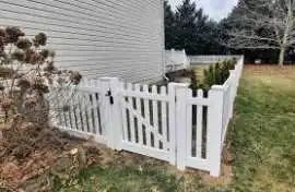 Vinyl Picket Fence Gate Florida |Blue Line Fencing, Kissimmee