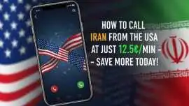 How to Call Iran from USA at Just 12.5¢/Min – Save, Iselin