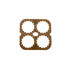 Recyclable Cardboard 4 Pack Can Carrier, Elgin