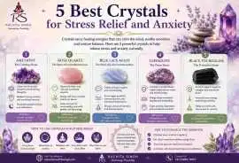 5 Best Crystals for Stress Relief and Anxiety, Delhi