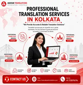 Professional Translation Services in Kolkata , Chennai