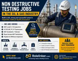 Oil and Gas NDT Jobs Hiring Now, Houston
