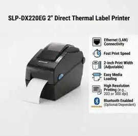 Buy SLP-DX220EG 2 Direct Thermal Label Printer Onl, ps 519