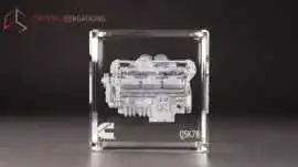 Premium Engraved Crystal Awards for Recognition, Buffalo