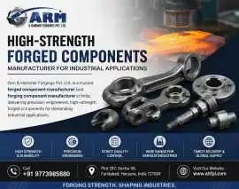 High-Strength Forged Components Manufacturer, Faridabad