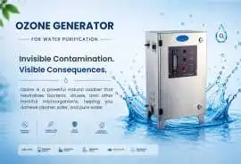 Ozone Generators for Water That Only Looks Clean , Noida