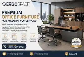 Office Aesthetics with Elegant Furniture in Dubai, Dubai