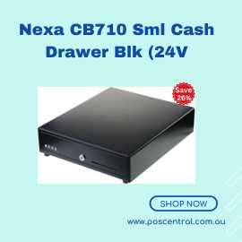 Nexa CB710 Sml Cash Drawer Blk (24V), $ 85