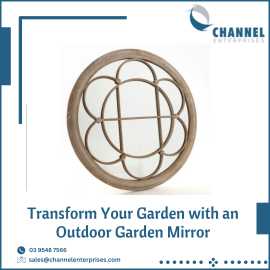 Transform Your Garden with an Outdoor Garden Mirro, Melbourne